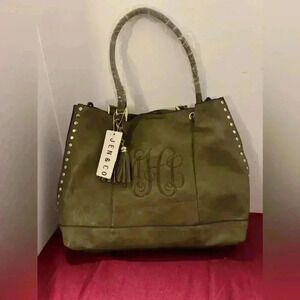 Lot of Two Women’s Purse  with initials MHL